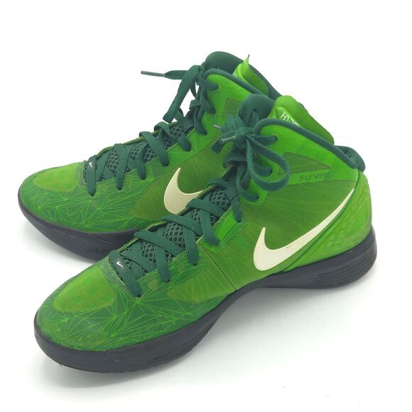Nike Zoom Hyperdunk Men\'s Size 9 Green Black sneakers main image 8
